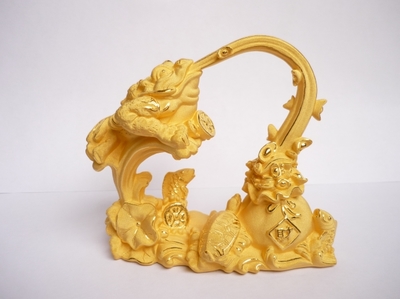 金蟾雕塑工藝品